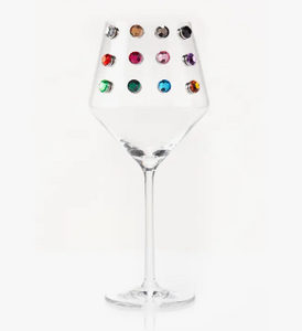Gem Wine Glass Charms