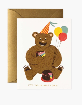 It's Your Birthday Bear!