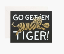 Go Get 'Em Tiger Card