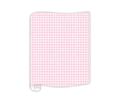 Pink Plaid Table Runner