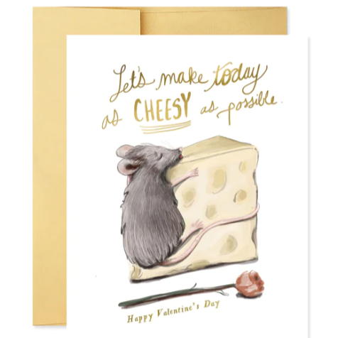 Cheesy Valentine Card – The Keeping Room Baton Rouge