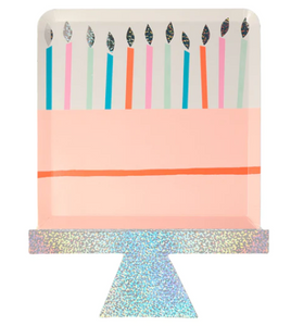 Birthday Cake Plates