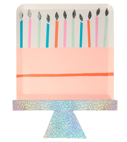 Birthday Cake Plates