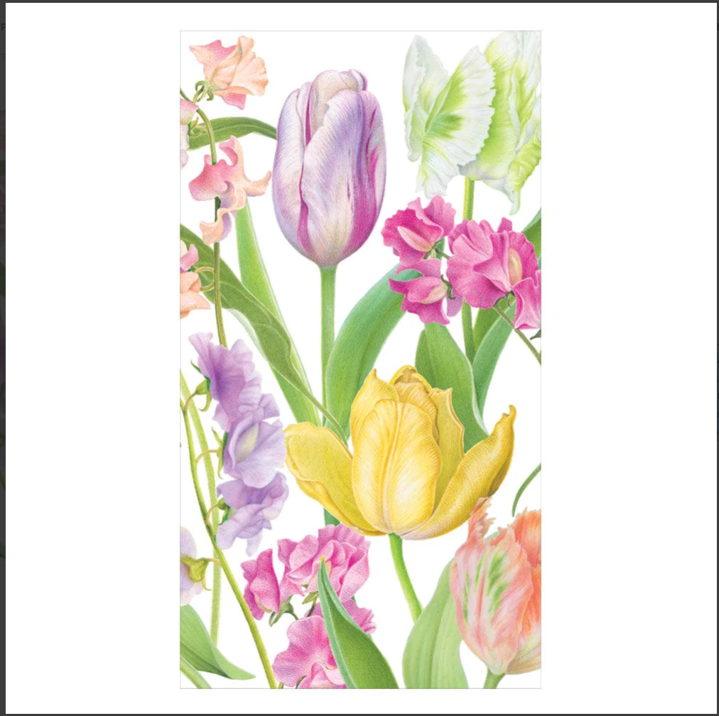 Spring Flower Show Guest Towel Napkins