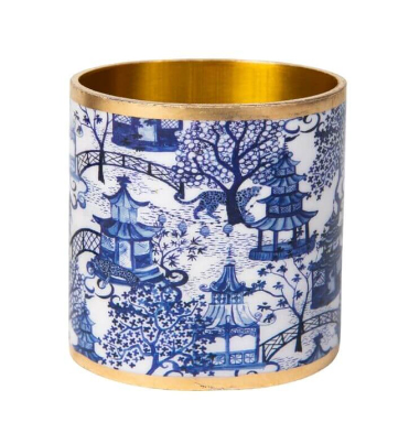 Garden Party Enameled Napkin Ring