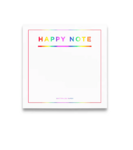 Happy Note Foil Notepad