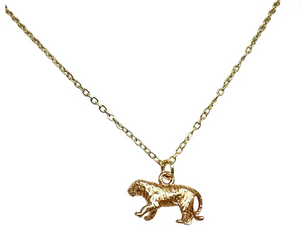 Gold Tiger Necklace