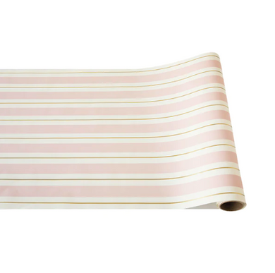 Pink & Gold Stripe Runner