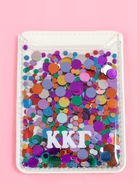 GREEK CONFETTI PHONE WALLET