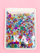 GREEK CONFETTI PHONE WALLET