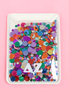 GREEK CONFETTI PHONE WALLET