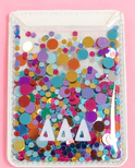 GREEK CONFETTI PHONE WALLET