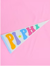 GREEK RAINBOW PENNANT FLAG