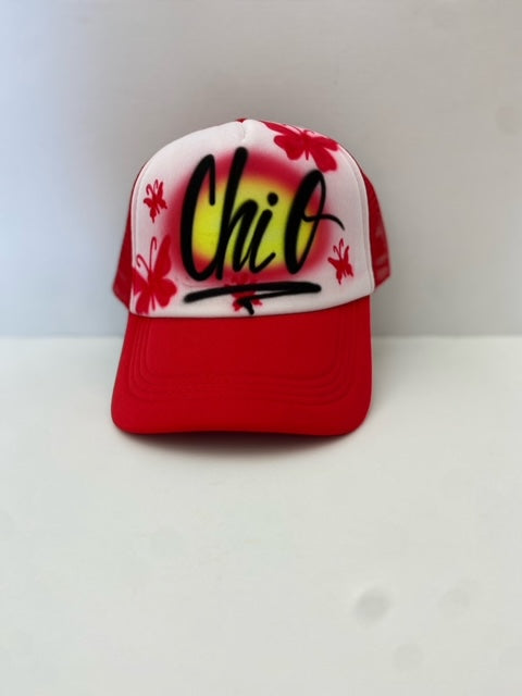 Greek Airbrush Hats