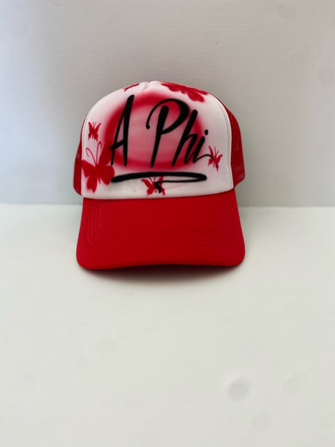 Greek Airbrush Hats