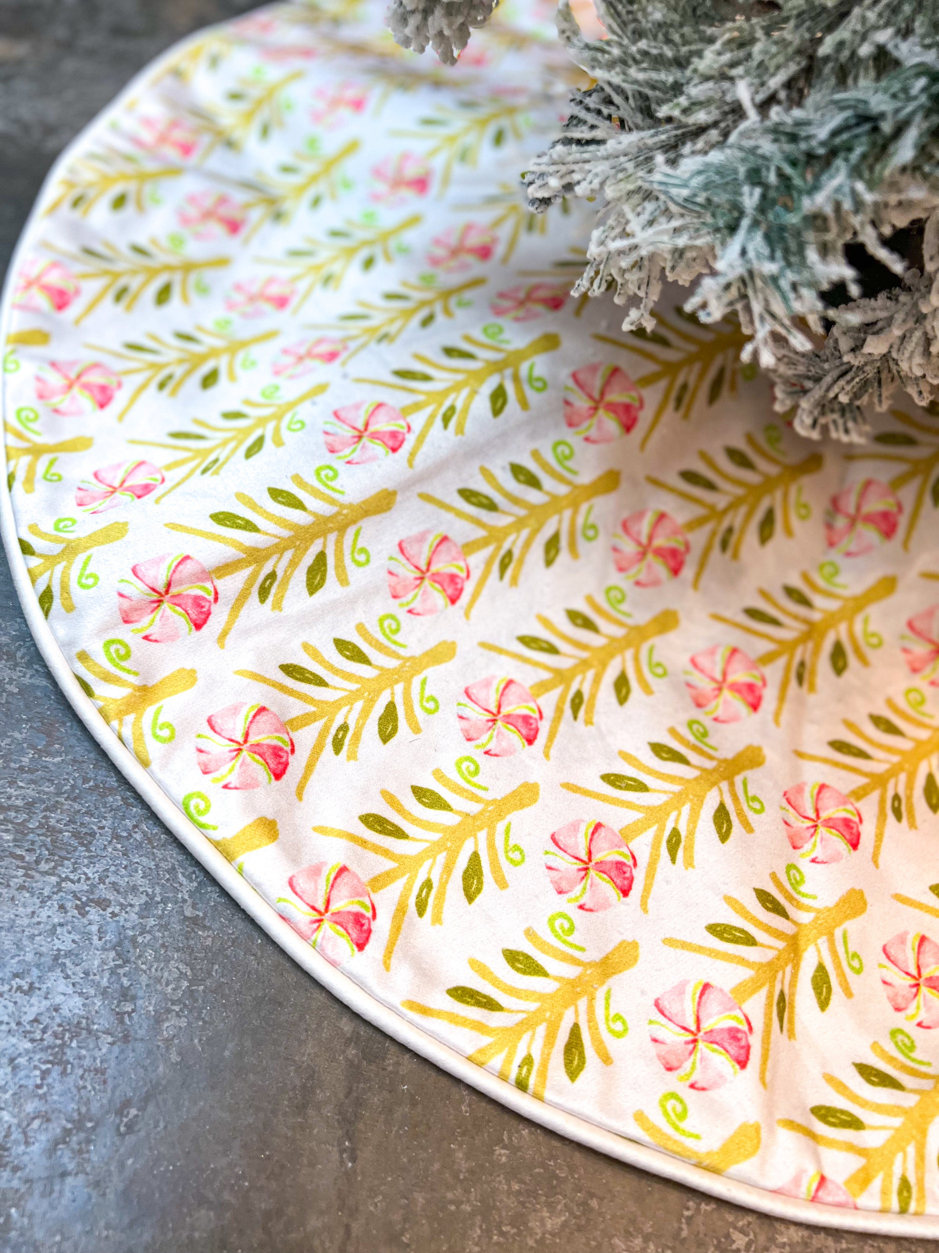 Peppermint Tree Skirt